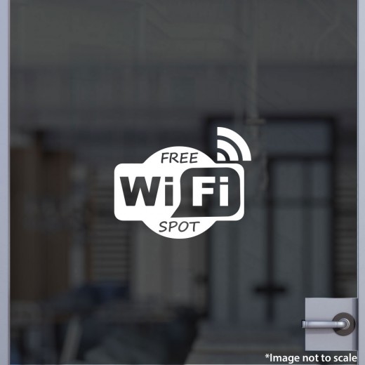 Free Wifi Spot Decal